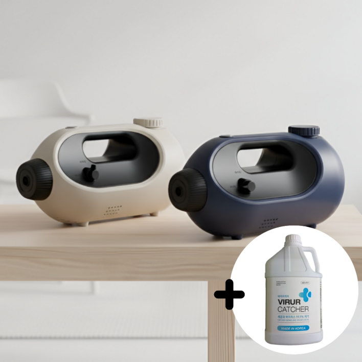 스카이원 초미립자 압축 분무기 방역 소독기, 무선타입 SUAVI DC  소독액 4L