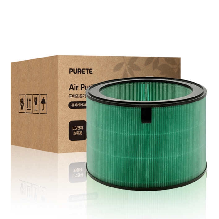 퓨어뜨 LG 엘지 공기청정기 필터 퓨리케어 360 호환용