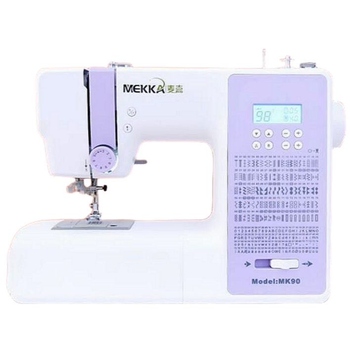 재봉연구소 미싱기 재봉틀 200가지 다양한 스티치 오바로크 핸드 미싱 가정용 재봉 수선, 디럭스형