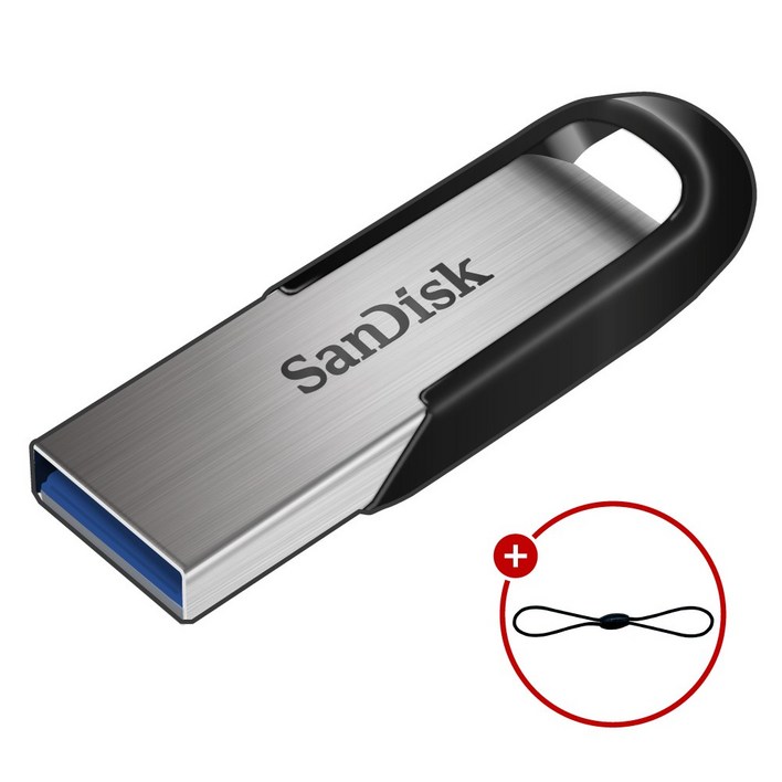 샌디스크 Ultra Flair 울트라 플레어 USB 3.0 SDCZ73-032GB + USB 고리줄