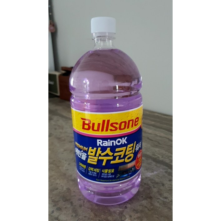 불스원 레인OK 프리미엄 발수코팅워셔 1.8L 에탄올 워셔액, 1개, 1.8L