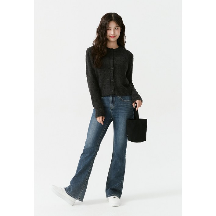 잠뱅이 HC09 여성 미디엄 인디고 밴드 레직기 긴기장 슬림 부츠컷 AP3DNE654 40945005 803496