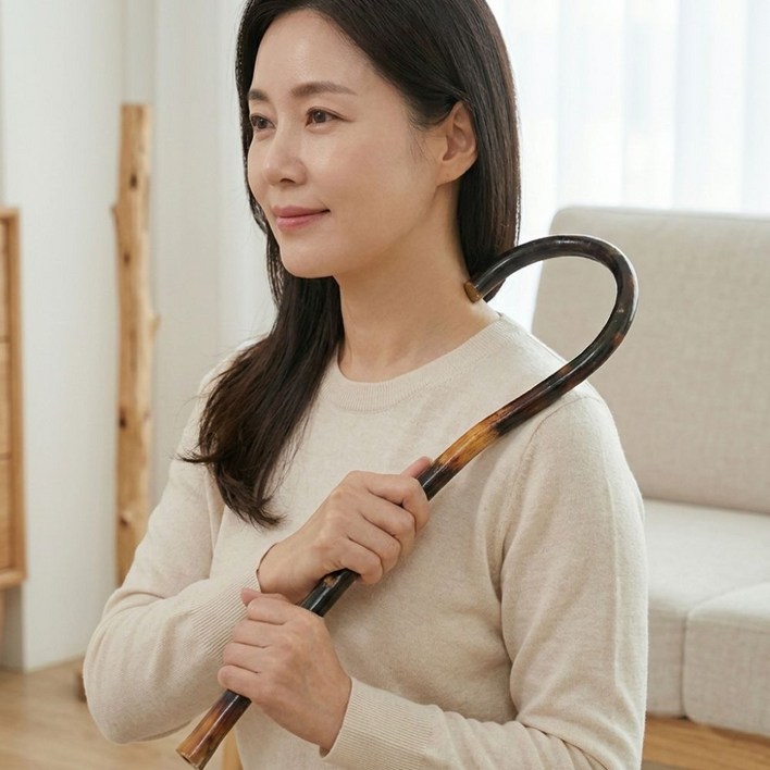 생활해랑 갈고리 안마기 지압봉 등 어깨 견갑골