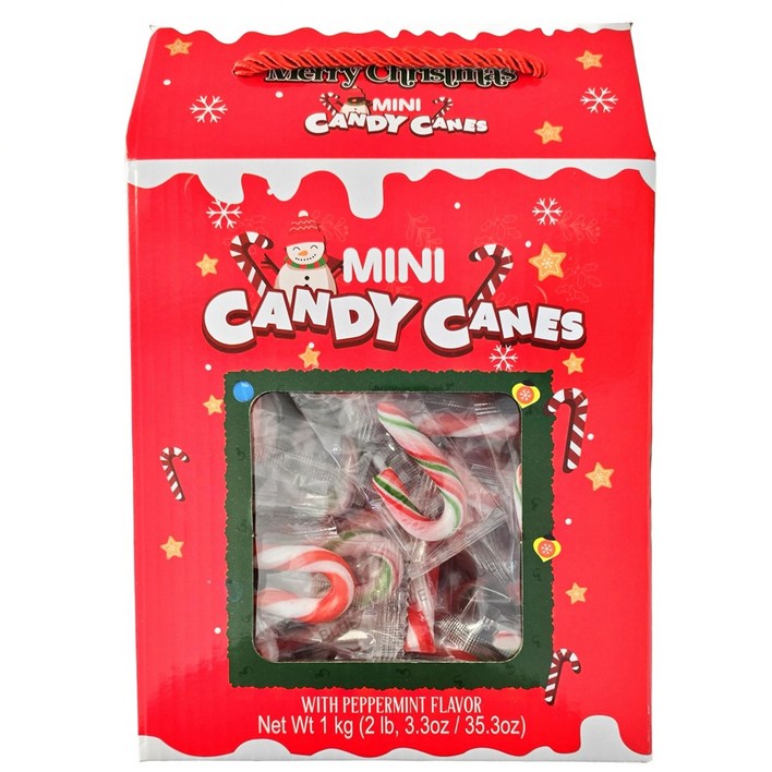 미니 캔디 케인스 1kg 사탕 캐인스 코스트코