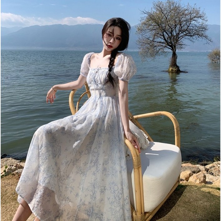 비치플로우 프렌치스타일 러블리원피스