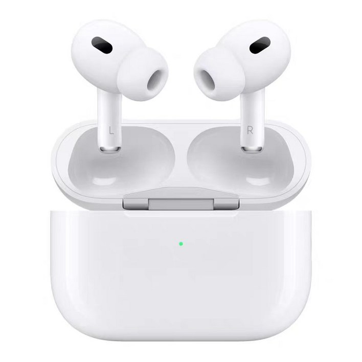당일 배송 화이트 케이스 apple에어팟 프로 2세대 (USB-C) 에어팟 캔슬링 이어팁 블루투스 이어폰, JIKKK, MUTII