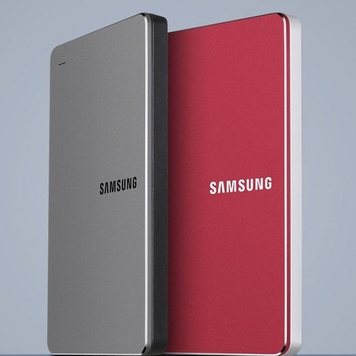 삼성 외장하드 슬림 1테라 2테라 휴대용 2.5 USB3.0 Slim 1TB 2TB HDD, 1TB, 그레이