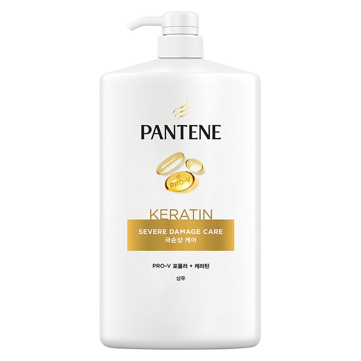 팬틴 극손상케어 샴푸, 1.8L, 1개