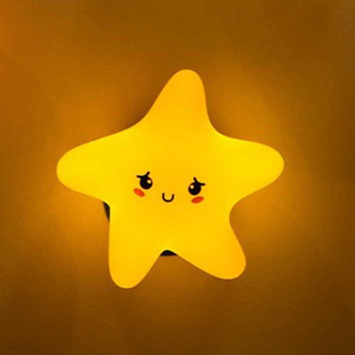 LED 아이방 무드등 취침등 침대 수면등 간접 벽부착등 실리콘 터치 밝기조절