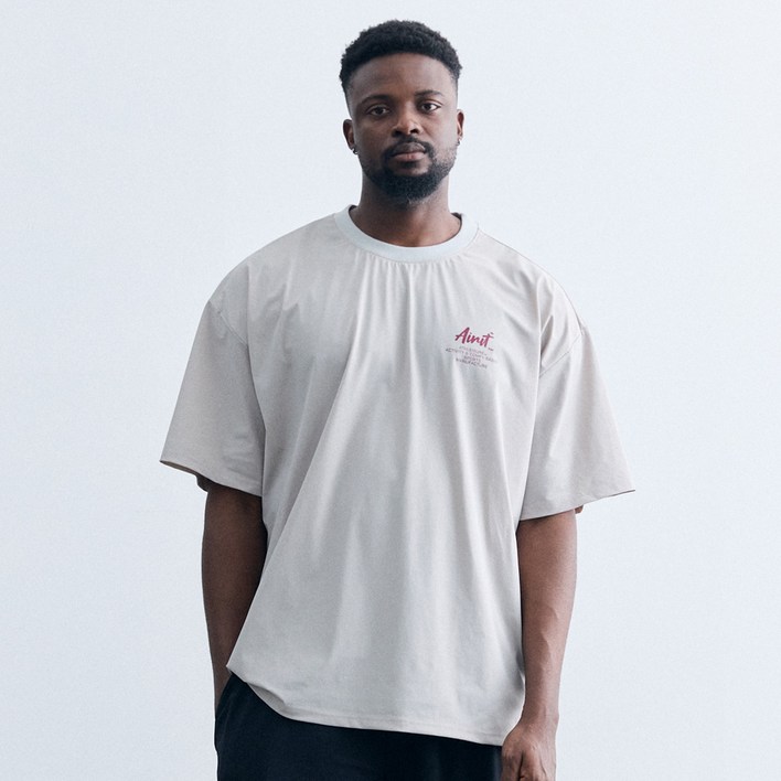 [에어릿] 하이퍼 쿨 티셔츠 AM1187 BG