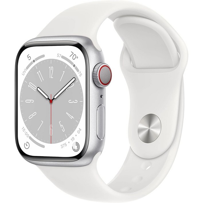 애플워치 8 셀룰러 GRP  Cellular 41mm 실버 알루미늄