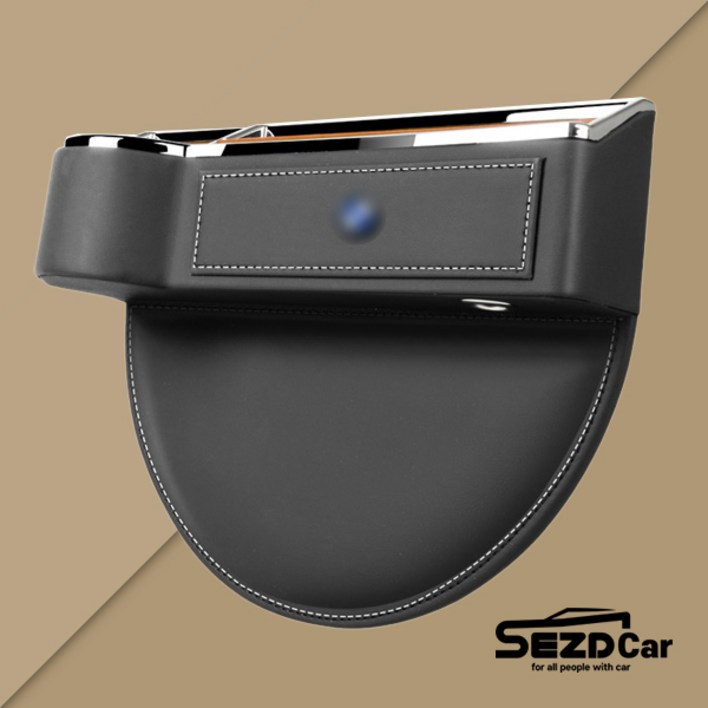 BMW 틈새수납 사이드포켓 컵홀더 실내수납 틈새쿠션 5시리즈 7시리즈 X4 X5 X6 X7 X3 X1 X2 3시리즈, BMW블랙운전석, 1개