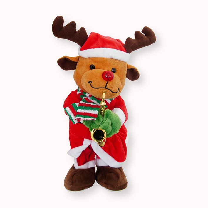 크리스마스 춤추는 트리인형 움직이는 댄싱트리 9종 볼륨조절, 1개