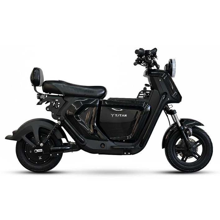 PTX1000 전기 전동 스쿠터 듀얼 48V 50Ah 분리형 배터리 타이탄, 블랙, 25ah싱글배터리