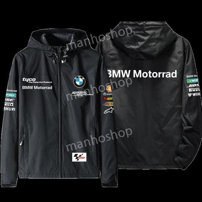 BMW 오토바이 후드 바람막이 남성 아노락 재킷 자켓 라이더 바이크 점퍼