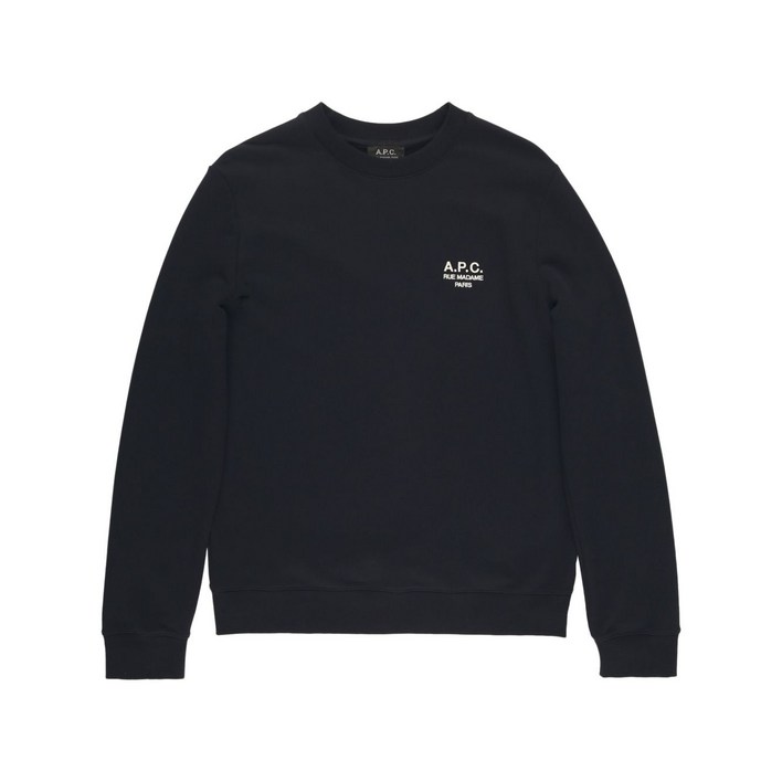 A.P.C. 라이더 로고 자수 스웨트셔츠