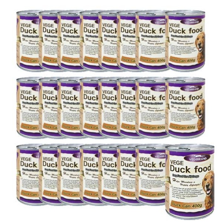 베게브랜드 반려견 원형 캔