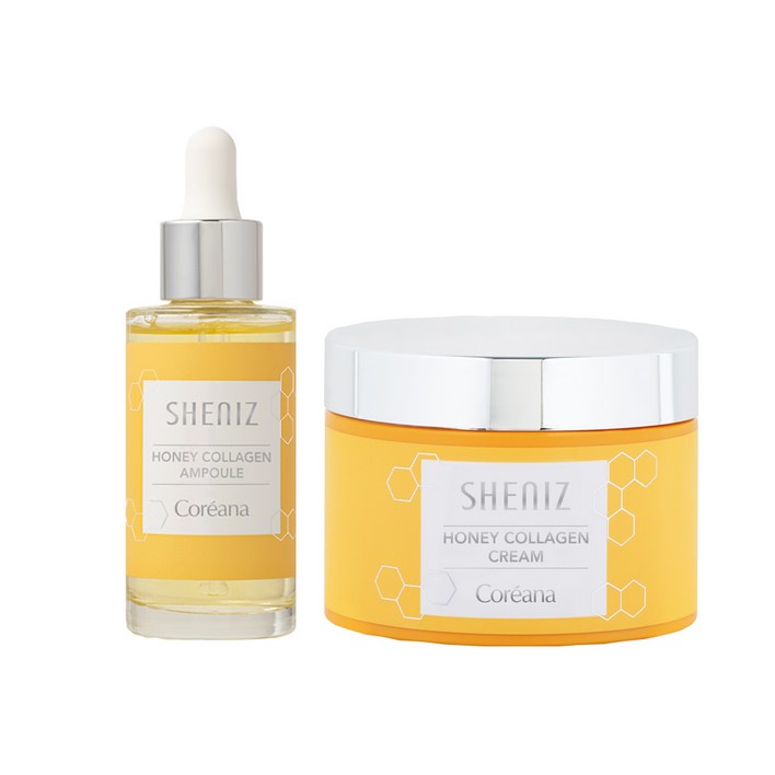 [콜라겐 고농축 탄력앰플] 코리아나 쉬니즈 허니 콜라겐 앰플 50ml, 1개, 50ml