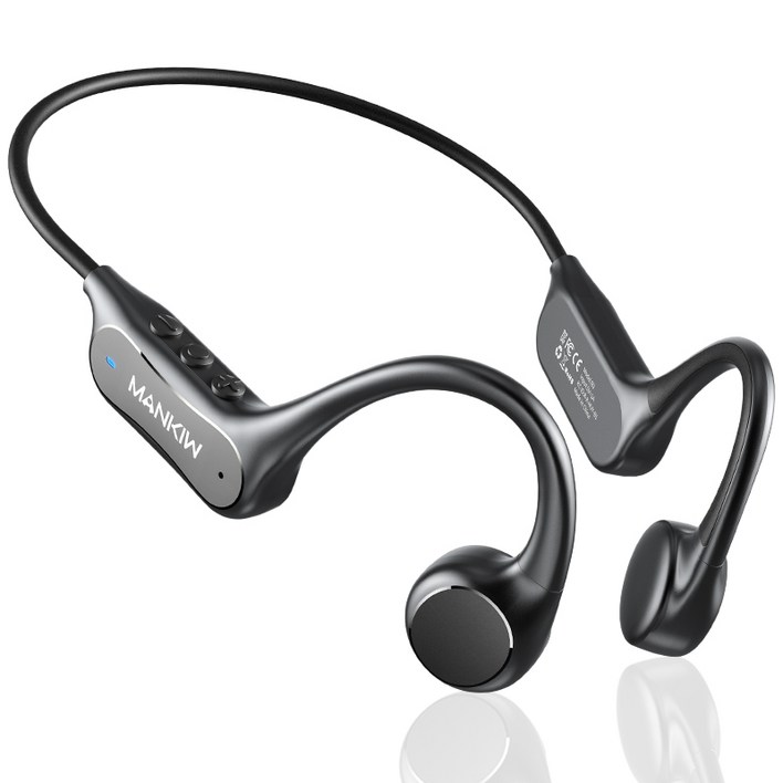 Mankiw맨큐 가성비 골전도 무선 블루투스이어폰 2대기기 동시연결 25미터이상 장거리 사용 IPX6 방수 HiFi고음질 블루투스 버전 6.0  오픈 스포츠 운동 전용 러닝 이어폰