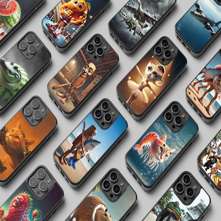 잼 꾸러기폰 X커버5 G525N 퉁퉁퉁사후르 범퍼 케이스 이탈리안 브레인롯