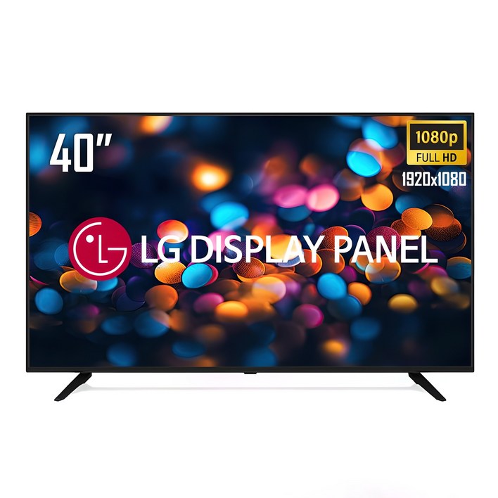 화봄 FHD LED TV 100cm40인치 CR400FHD Full HD 가성비 텔레비젼 에너지1등급, 스탠드형, CR400FHD 자가설치