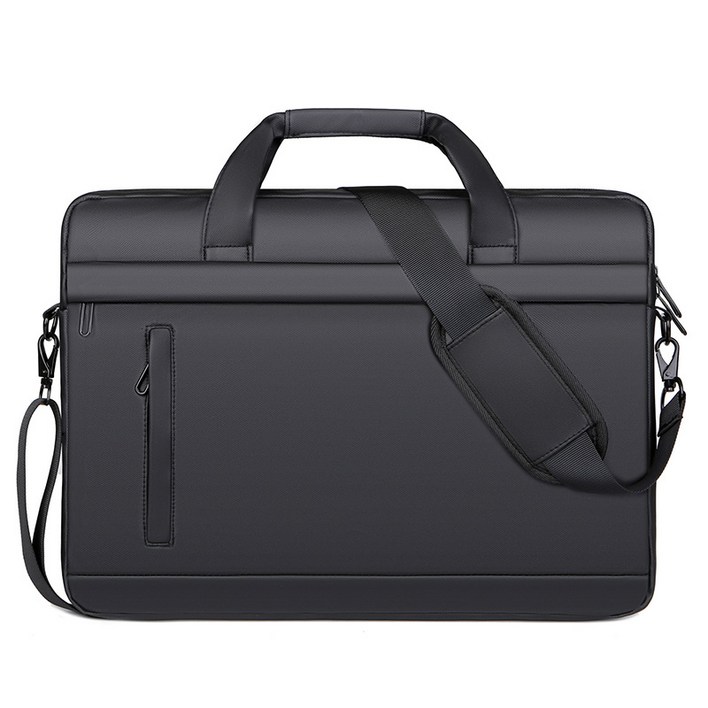 라온프리 대형 노트북 가방 파우치, 블랙