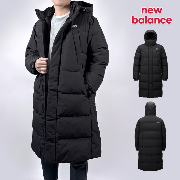 뉴발란스 롱패딩 액티브 덕다운 패딩 남성 여성 뉴발패딩