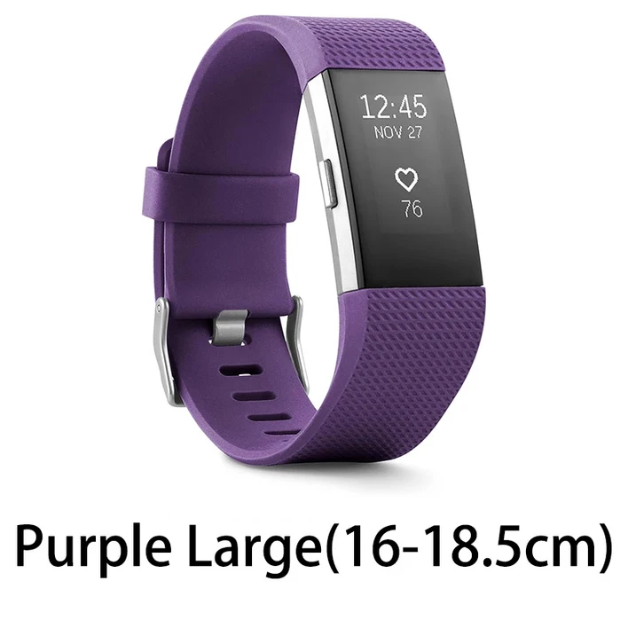 Fitbit Charge 2 스마트 손목 밴드 심박수 모니터링 운동 보수계 피트니스  통화 알림 GPS IOS Android