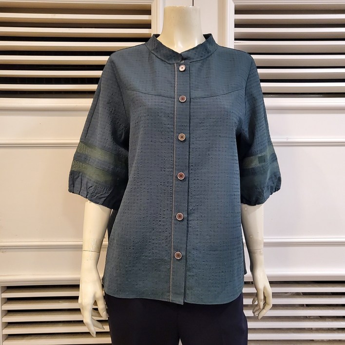 프렐린 파크랜드 nc중앙로역점 체형 커버되는 A라인 블라우스RBB242220