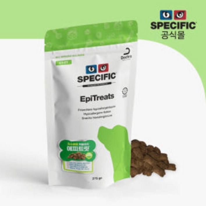 데크라 스페시픽 에피트릿 가수분해 저알러지간식275그람 유통기한특가할인 26.02월 까지