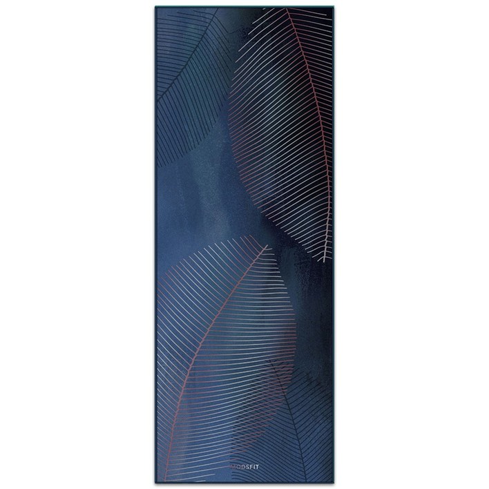모즈핏 프라나 요가타월185cm X66cm, 딥블루, 1개 모즈핏 프라나 요가타월185cm X66cm, 딥블루, 1개