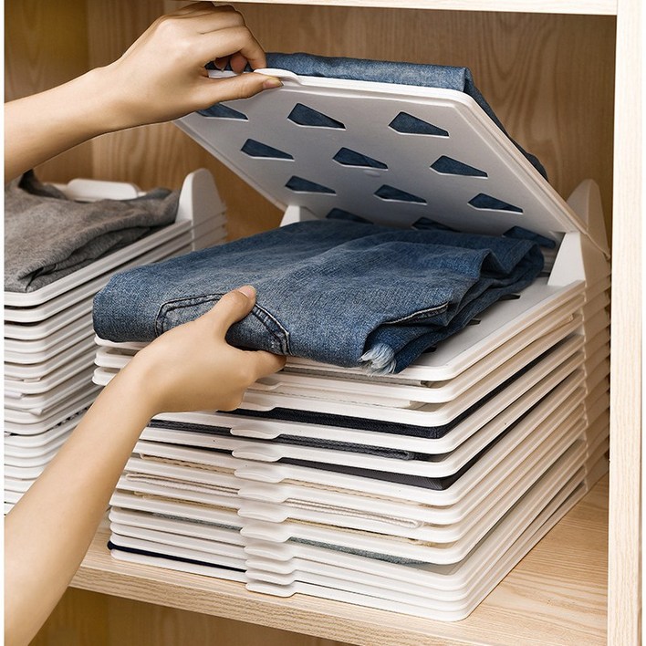 하스몰 차곡차곡 공간활용 구분 의류 옷 정리함