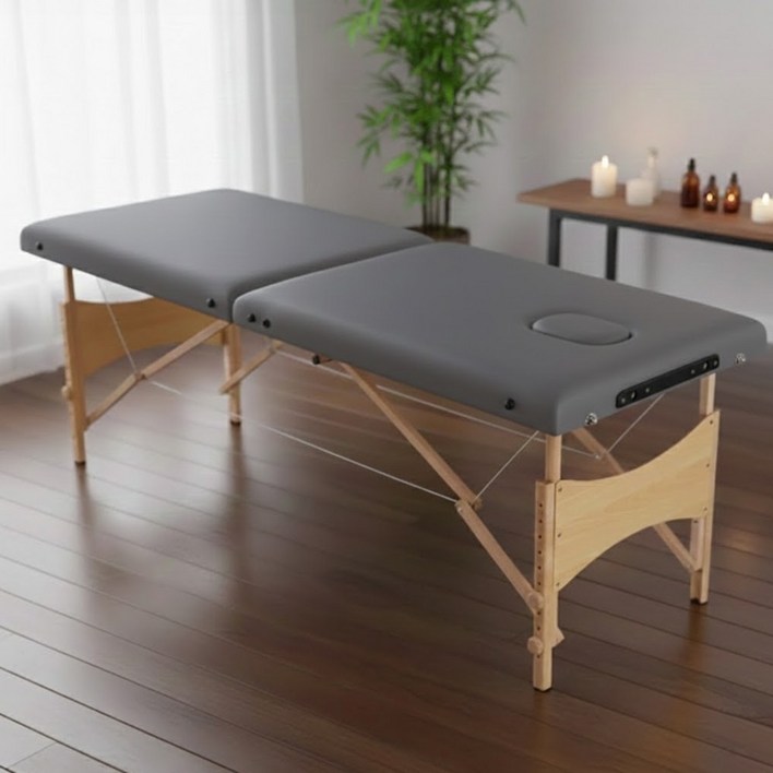 높이조절 접이식 미용 안마 마사지 베드 침대
