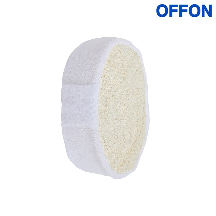 오프온 천연 루파 바디스펀지친환경 샤워타올 샤워볼 부드러운 각질제거 목욕 거품 타월