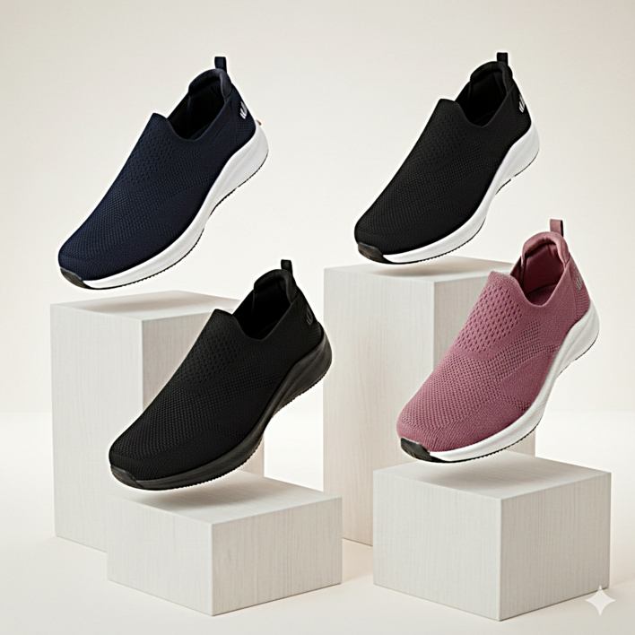 월드컵 경량니트 슬립온 운동화 편한 쿠션 워킹화 데일리 신발 발편한 남녀 공용 슬립온 검증 되었습니다 감사합니다 굽높이 3cm of 베스트 가장 행복한 최고의 나만을 위한 슈즈