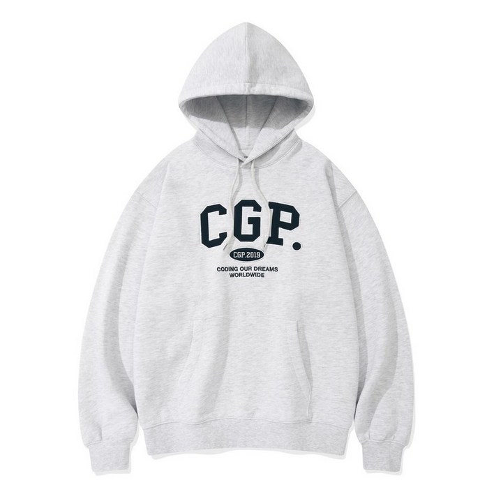 브랜드정품 CGP 아치 로고 후드티라이트그레이 155230
