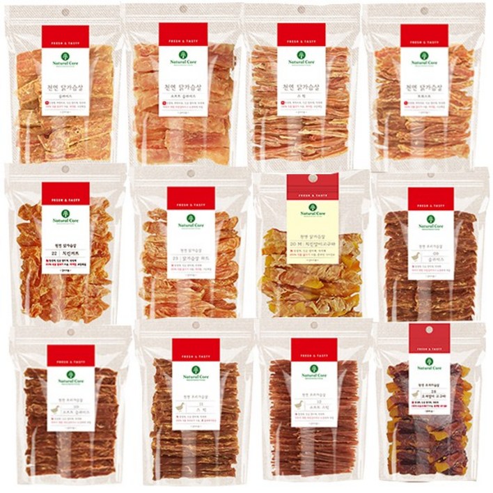 네츄럴코어 천연간식 200g 모음, 1개, 200g