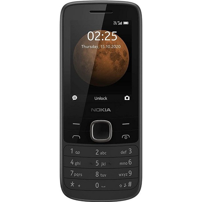 노키아 225 4G 핸드폰 블랙 노키아폰