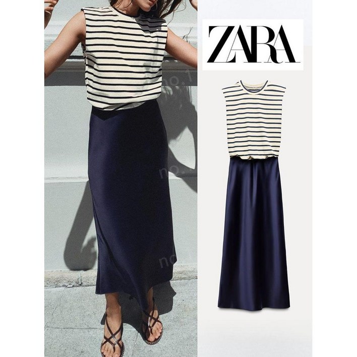 ZARA 자라 패치워크 원피스