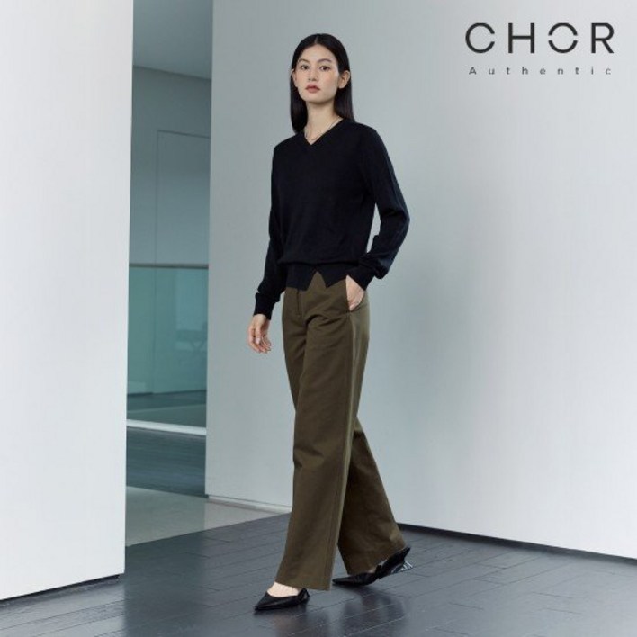 코어 어센틱 25FW 볼륨 치노 팬츠 런칭 가격 59,900원