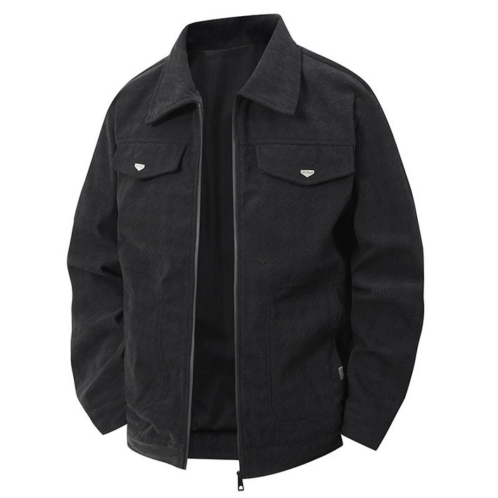 FINAL SENSE 남성 재킷 코르덴 하이 퀄리티 춘추 코트 바람막이