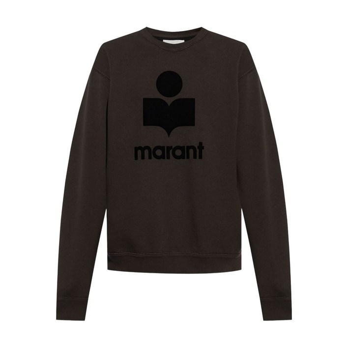 이자벨 마랑 미키 로고 크루 넥 스웨트셔츠