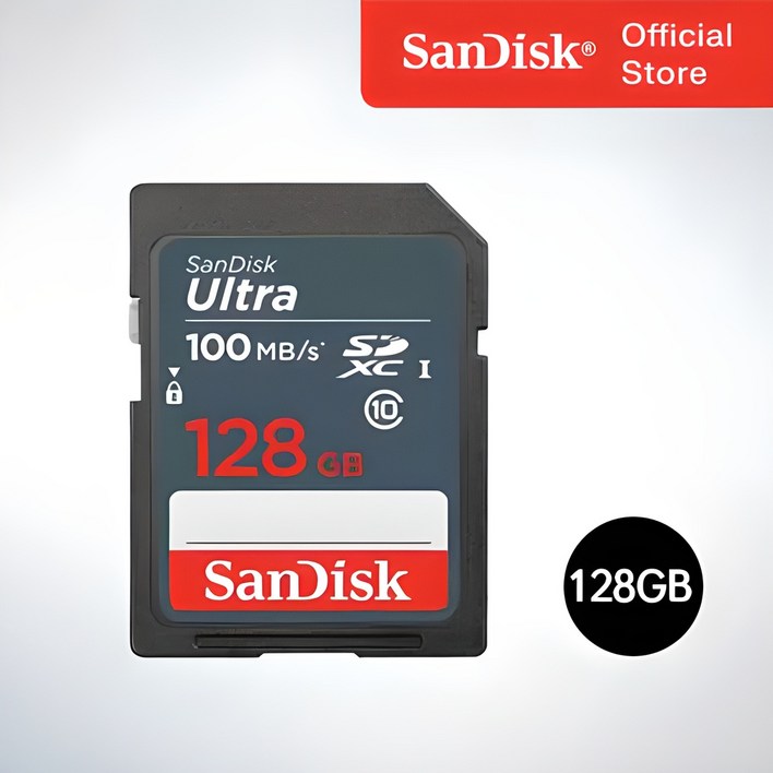 샌디스크  SD메모리카드 SDXC ULTRA 울트라  DUNR 128GB