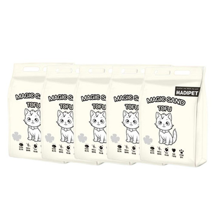 메디펫 고양이 두부모래 가는입자 15KG