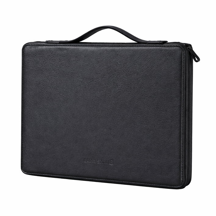 LarusCanus 맥북 슬리브 Air 15형 국내 100 수작업 생산제품, 1개, 블랙