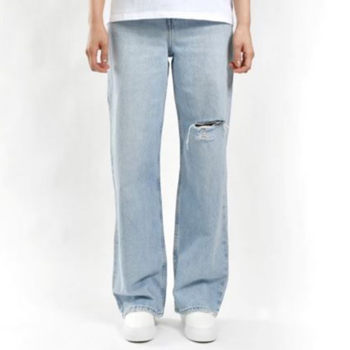 리바이스 여성 하이 루즈 와이드 스트레이트 데님팬츠 268720015 1562522