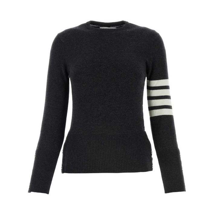 톰 브라운 스트라이프 슬리브 스웨터