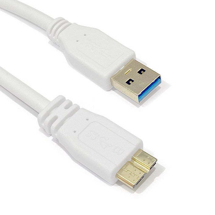노트프로12.2 탭프로12.2용 케이블 충전 데이터 전송 싱크 USB3.0 마이크로B 케이블 갤럭시 S5 노트3 50cm 100cm 길이, 50cm, 1개