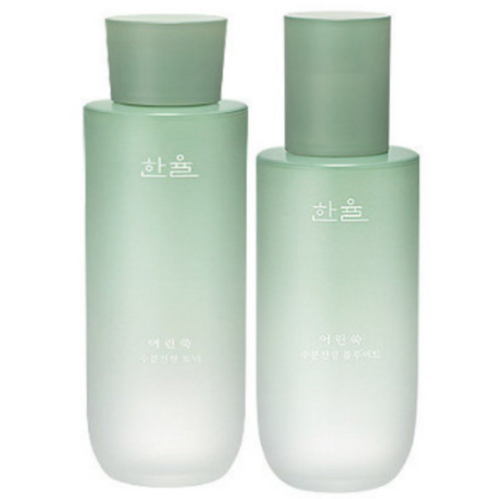 한율 어린쑥 수분 진정 기초 2종 세트, 1세트
