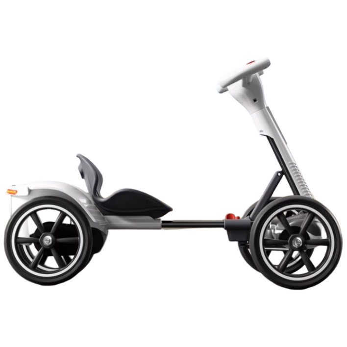 픽고잉PickGoing 리모컨 접이식 씽씽 고카트 1인용 전동차 리모콘 소형 카트 전동 루지 폴딩 드리프트 성인 접이식카트 경주 야외용 공원 레이싱카, WHITE, 1개, 픽고잉 고카트